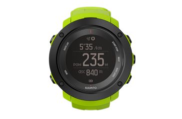 Image of Suunto Ambit3 Vertical GPS Watch with Heart Rate Monitor, Lime, SS021970000