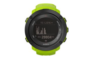 Image of Suunto Ambit3 Vertical GPS Watch with Heart Rate Monitor, Lime, SS021970000