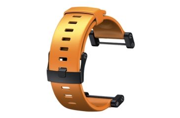 Image of Suunto Core Watch replacement strap - Flat Elastomer, Orange