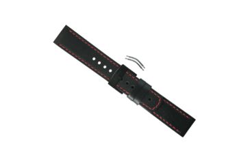 Image of Suunto Elementum Terra Black/Red Leather Strap Kit SS019177000