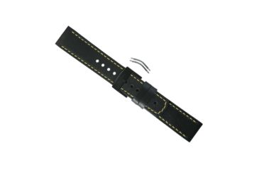 Image of Suunto Elementum Terra Black/Yellow Leather Strap Kit SS020006000