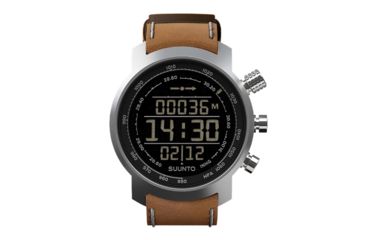 Image of Suunto Elementum Terra Watch, Negative Brown Leather SS018733000