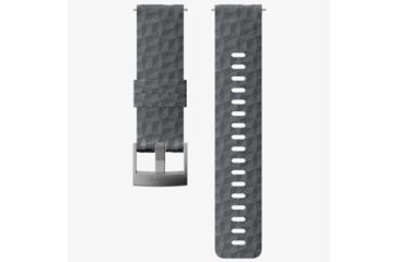 Image of Suunto Explore 1 24mm Silicone Strap, Graphite Gray, M SS050222000