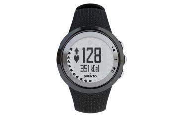 Image of Suunto M4 Heart Rate Monitor Watch - Men - Black/Silver WITHOUT Belt SS015706000