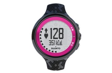 Image of Suunto M4 Heart Rate Monitor Watch - Women - Black/Pink WITHOUT Belt SS015701000