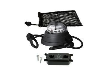 Image of Suunto ORCA/PIONEER Small Boat Compass - Black/White/NH SS015901000