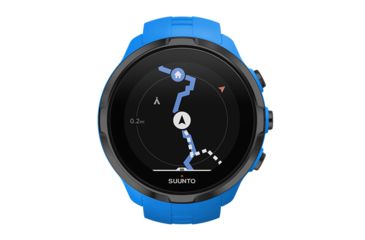 Image of Suunto Spartan Sport Wrist Heart Rate Watch, Blue, SS022663000