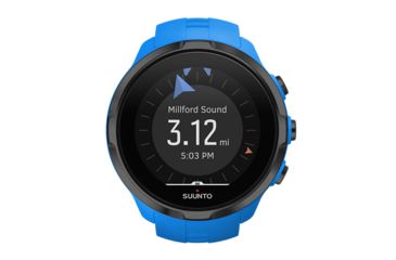 Image of Suunto Spartan Sport Wrist Heart Rate Watch, Blue, SS022663000