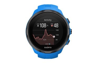 Image of Suunto Spartan Sport Wrist Heart Rate Watch, Blue, SS022663000