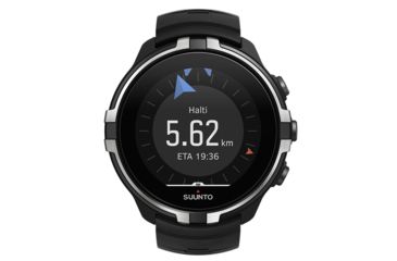 Image of Suunto Spartan Sport Wrist HR Baro Multisport GPS Watch, Stealth, w/ Smart Sensor and HR Belt SS023402000