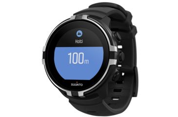 Image of Suunto Spartan Sport Wrist HR Baro Multisport GPS Watch, Stealth, w/o Smart Sensor and HR Belt SS023404000