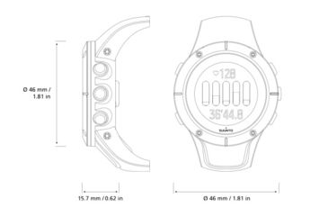 Image of Suunto Spartan Trainer Wrist HR Sports Watch, Ocean SS022670000