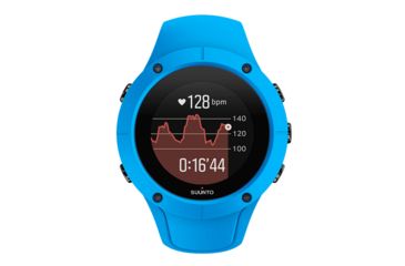 Image of Suunto Spartan Trainer Wrist HR Sports Watch, Blue SS023002000