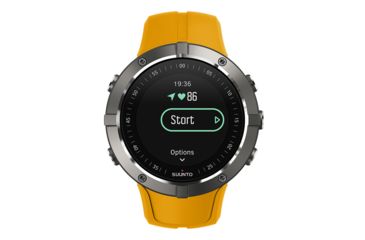 Image of Suunto Spartan Trainer Wrist HR Sports Watch, Amber SS023408000