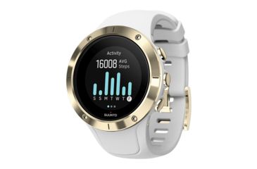 Image of Suunto Spartan Trainer Wrist HR Sports Watch, Gold SS023426000