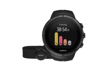 Image of Suunto Spartan Ultra All Titanium Chest HR Multisport Watch, Black SS022654000
