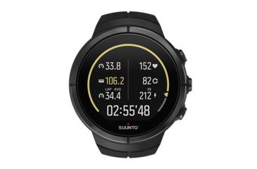Image of Suunto Spartan Ultra All Titanium Chest HR Multisport Watch, Black SS022654000