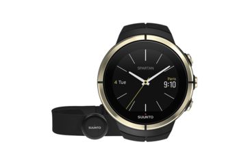 Image of Suunto Spartan Ultra Gold Special Edition Advanced Multisport GPS Watch, w/ Heart Rate Belt SS023303000