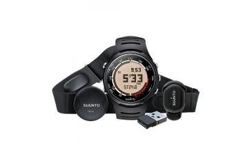 Image of Suunto T3D Running Pack  - T3D Watch, Black + Foot Pod SS016593000