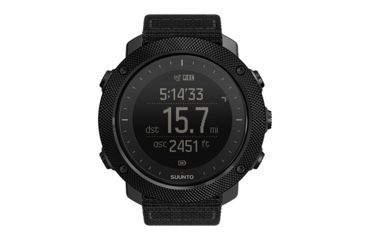 Image of Suunto Traverse Alpha Stealth, Black, One Size SS022469000