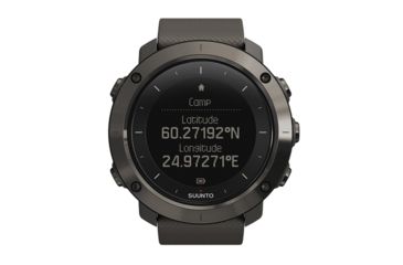 Image of Suunto Traverse Gps Outdoor Watch With Versatile Navigation Functions For Hiking And Trekking, Black SS021843000