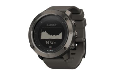 Image of Suunto Traverse Gps Outdoor Watch With Versatile Navigation Functions For Hiking And Trekking, Black SS021843000