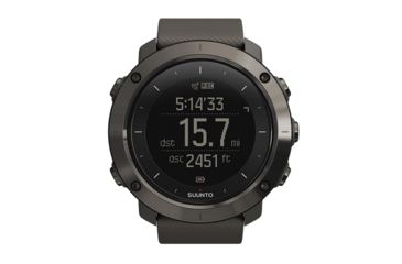 Image of Suunto Traverse Gps Outdoor Watch With Versatile Navigation Functions For Hiking And Trekking, Black SS021843000