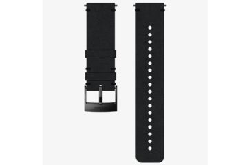 Image of Suunto Urban 2 24mm Leather Strap, Black/Black, M SS050231000