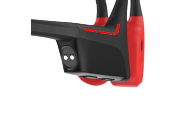 Image of Suunto Wing Headphones, Black/Lava Red, One Size, SS050944000