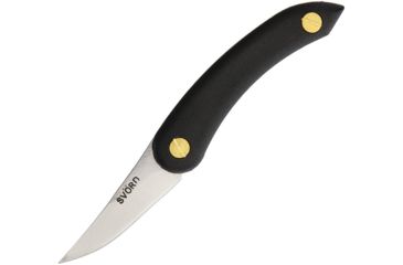 Image of Svord Chip Thwitel Whittler Black Folding Knife,2.5in,Satin,Black Polypropylene Handle SVCHWBK