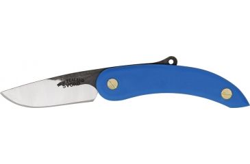Image of Svord Peasant Fold Knife Blue, Poly Handle, Swedish high carbon tool steel blade SV137