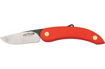 Image of Svord Peasant Fold Knife Red, Poly Handle, Swedish high carbon tool steel blade SV139