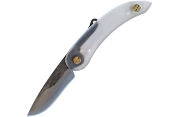 Image of Svord Peasant Knife Crystal Polycarb, 2.5 15N20 steel blade, Clear polycarbonate handle, PKC1