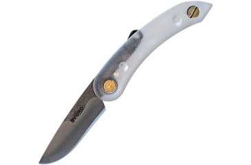 Image of Svord Peasant Knife Crystal Polycarb, 3 15N20 steel blade, Clear polycarbonate handle, PKC2