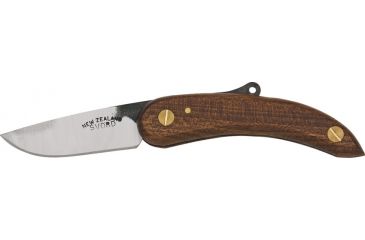 Image of Svord Peasant Knife Fold Knife, Swedish high carbon tool steel blade, Brown wood handle SV132