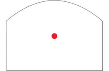 Image of EDEMO, Swampfox Liberty RMR Red Dot Sight, 1x22mm, 3 MOA Red Dot Reticle, Black, LBT00122-3