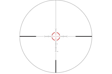 Image of Swampfox Arrowhead Series 1-8x24mm SFP IR Red MIL 30mm Tube Riflescope, Black, ARH1824-RL