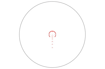 Image of Swampfox Arrowhead LPVO Rifle Scope, 1-6x24mm, 30mm Tube, Second Focal Plane, Guerilla Dot BDC Reticle, Black, ARH16241-B