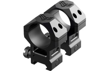 Image of Swampfox F.R. Rifle Scope Rings, 34mm Tube, 1.93in Centerline Height, Black, MRF34-H