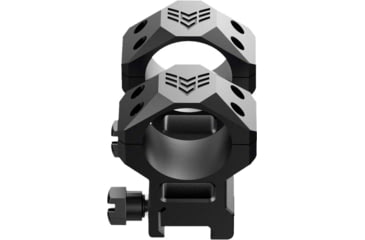 Image of Swampfox F.R. Rifle Scope Rings, 34mm Tube, 1.93in Centerline Height, Black, MRF34-H