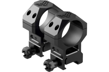 Image of Swampfox F.R. Rifle Scope Rings, 34mm Tube, 1.93in Centerline Height, Black, MRF34-H