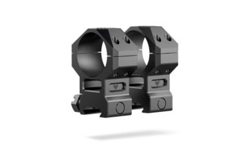 Image of Swampfox Freedom Rifle Scope Rings, Low 1.1in, 30mm, Heavy Duty Precision 1 Pair, Black, SFR-30-M