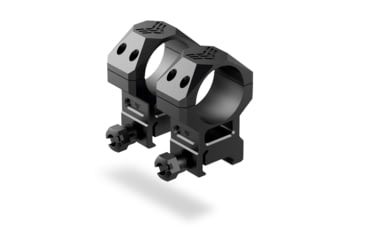 Image of Swampfox Freedom Rifle Scope Rings, Low 1.1in, 30mm, Heavy Duty Precision 1 Pair, Black, SFR-30-M