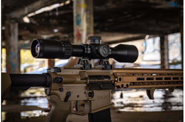 Image of Swampfox Freedom Rings II 30mm Riflescope Rings, 1.6in, Set of 2, MRF30-M2