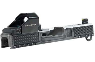 Image of Swampfox Glock 17 Wolverine Slide with Suppressor Height Sights, Battleworn Gray, WVS17-BWS