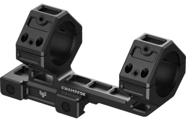 Image of Swampfox Hostile Engagement Sight Mount, 34mm, 1.6in, 45 Degree, Black, SHRM-34-M2