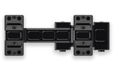 Image of Swampfox Hostile Engagement Sight Mount, 34mm, 1.6in, 45 Degree, Black, SHRM-34-M2