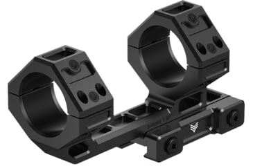 Image of Swampfox Hostile Engagement Sight Mount, 34mm, 1.6in, 45 Degree, Black, SHRM-34-M2