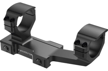 Image of Swampfox Independence 30mm Ring Rifle Scope Mount, Matte Black, ARMNT-1