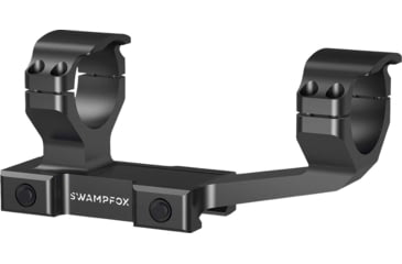 Image of Swampfox Independence 30mm Ring Rifle Scope Mount, Matte Black, ARMNT-1